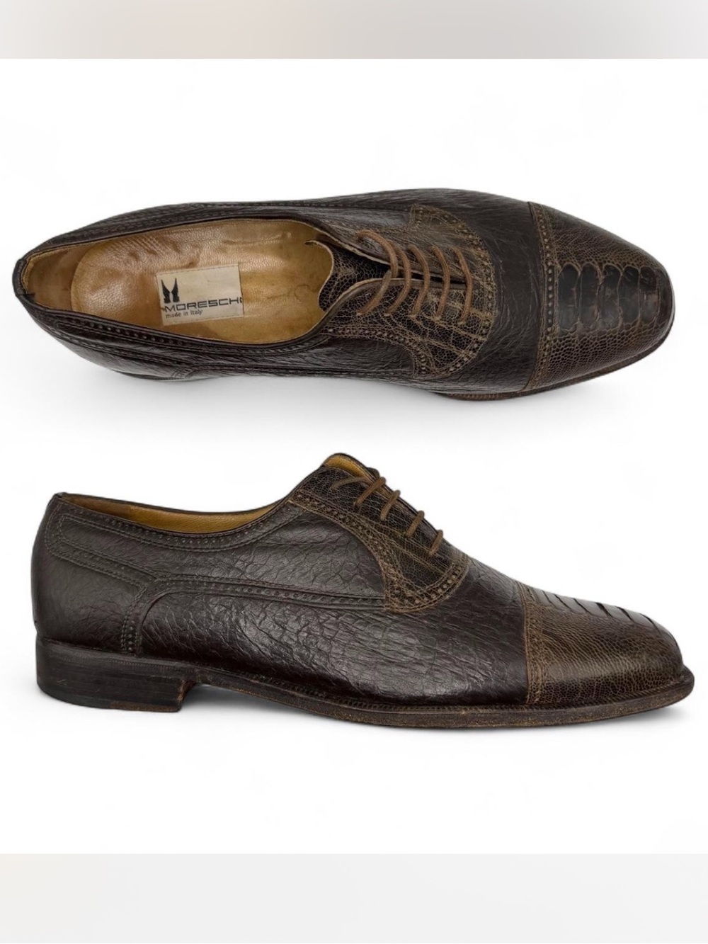 Moreschi Men's Oxford Dress Shoes